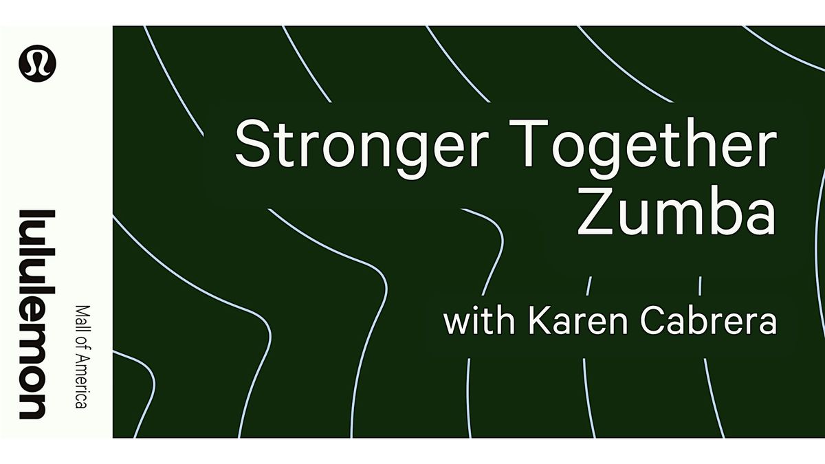 Stronger Together Zumba with Karen Cabrera, 11 December | Event in Bloomington | AllEvents