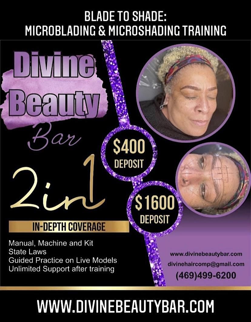 Houston Blade to Shade: Microblading & Microshading Training