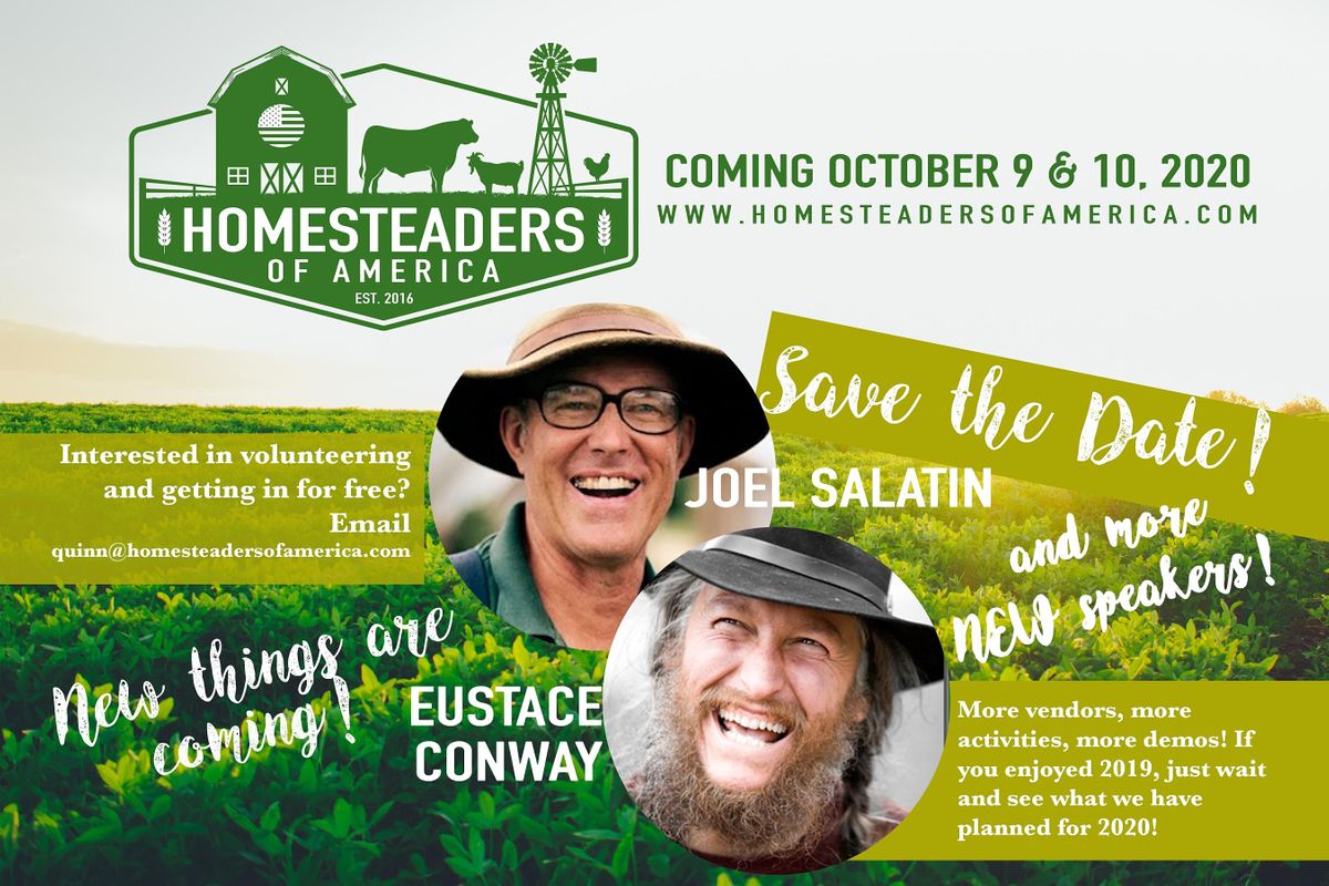 2020 Homesteaders of America Conference at Warren County Fairgrounds