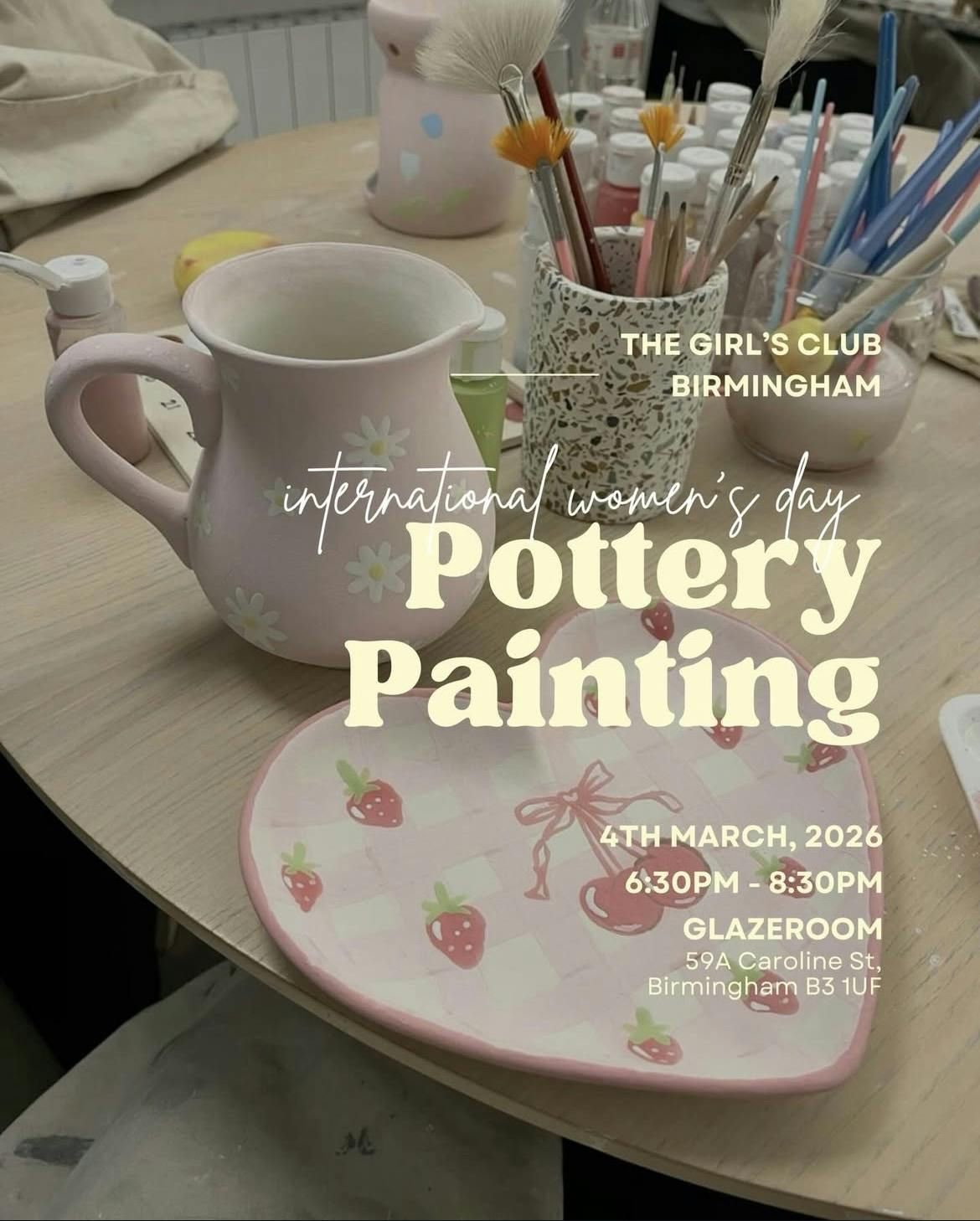 IWD Pottery Painting 🫖🎀