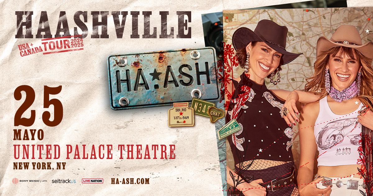 HaAsh at The Fillmore Silver Spring, 23 May | Event in Silver Spring | AllEvents