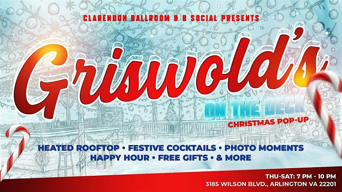 Griswold's on the Deck: Christmas Pop Up, 5 December | Event in Arlington | AllEvents