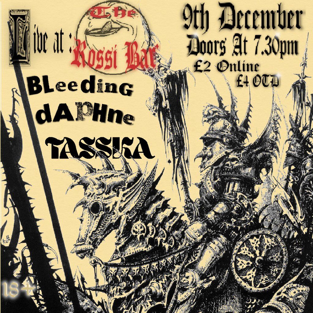 Bleeding Daphne Supported By Tasska At The Rossi Bar 9/12 | Event in Brighton | AllEvents
