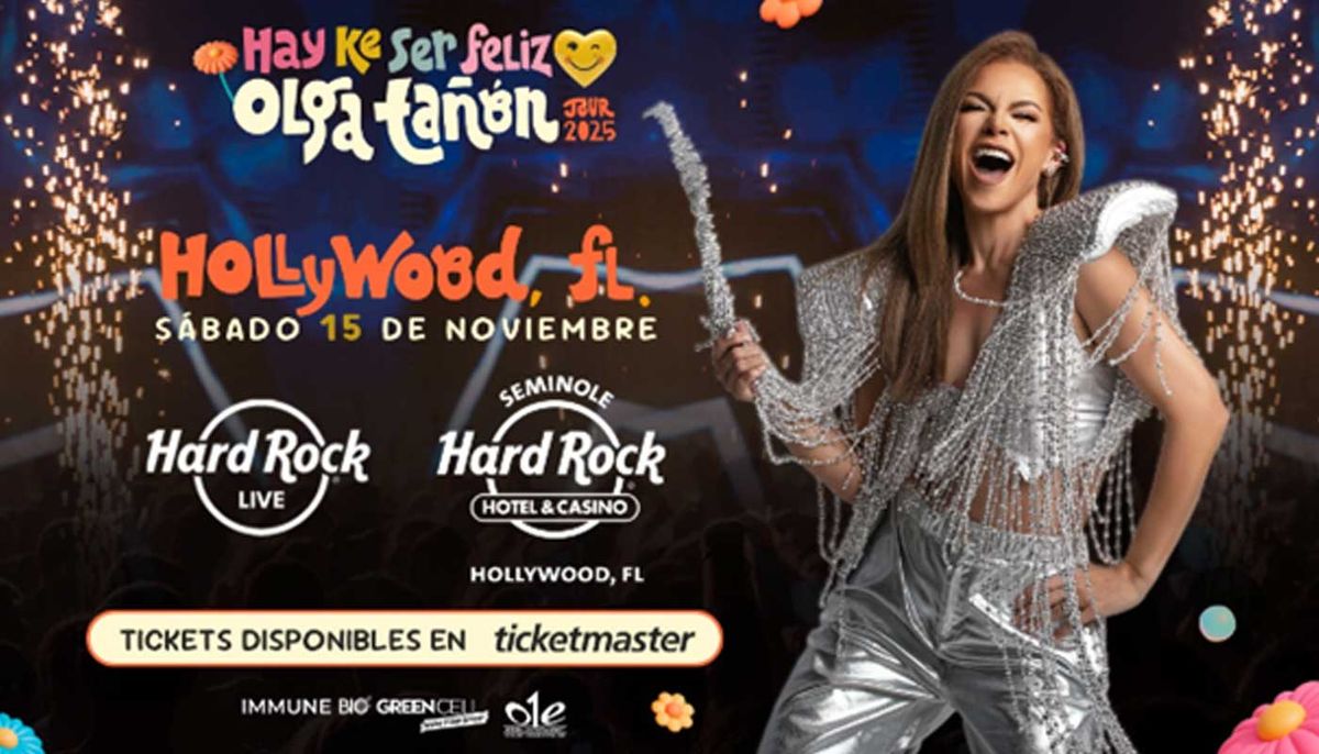 Olga Tanon, 14 November | Event in Fort Lauderdale | AllEvents