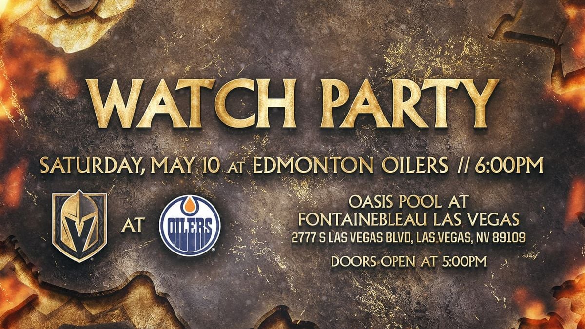 Edmonton Oilers at Vegas Golden Knights at T-Mobile Arena, 8 March | Event in Las Vegas | AllEvents