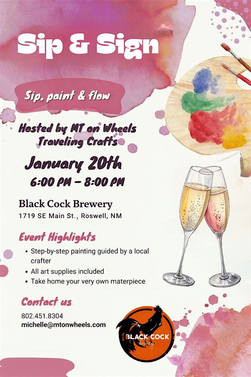 Sip & Sign Night, 10 February | Event in Roswell | AllEvents