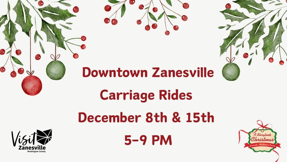Downtown Zanesville Carriage Rides , Muskingum County Conference & Center, Duncan Falls