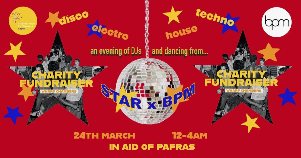 STAR x BPM Society Charity Fundraiser ⭐️ in aid of PAFRAS