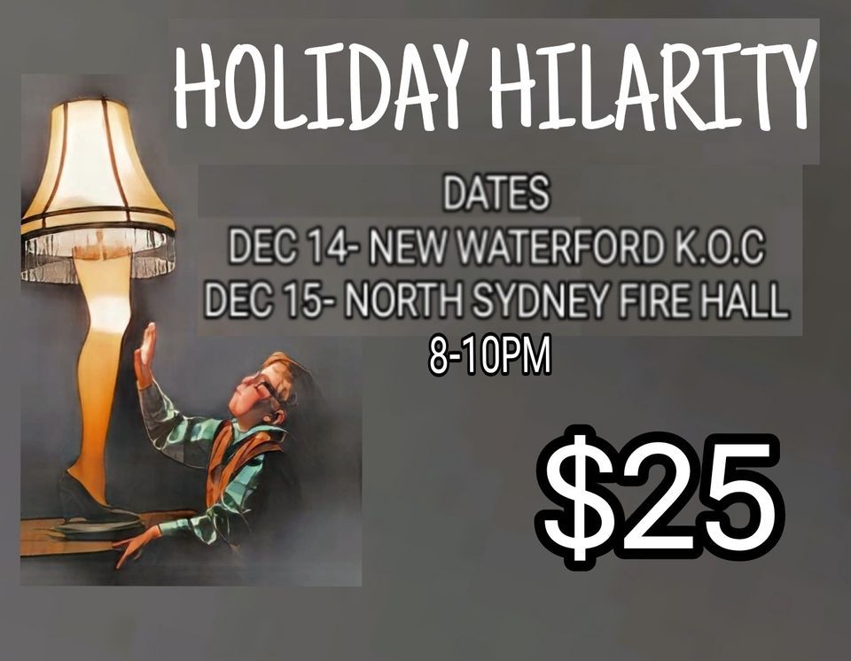 HOLIDAY HILARITY NEW WATERFORD , Knights of Columbus Hall New Waterford