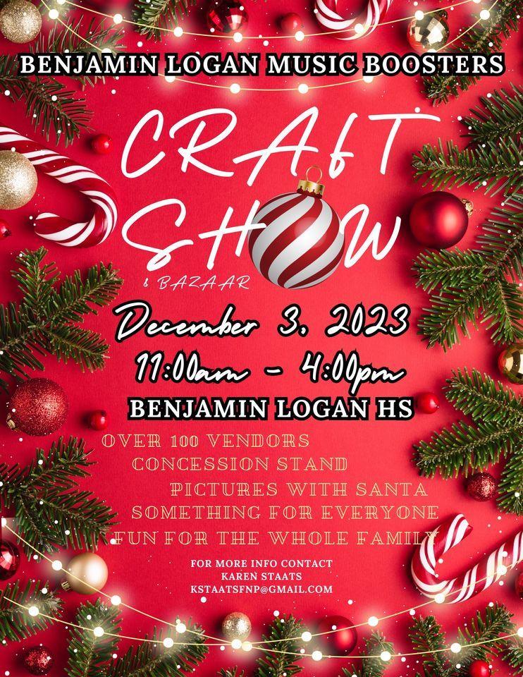 Mellys Red Aspen Ben Logan Craft Show & Bazaar, Benjamin Logan High