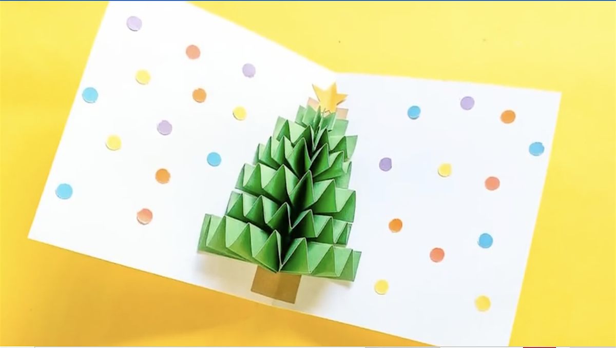 Taller familiar crea tu tarjeta de felicitación pop-up!(a partir de 3 años), 13 December | Event in Madrid