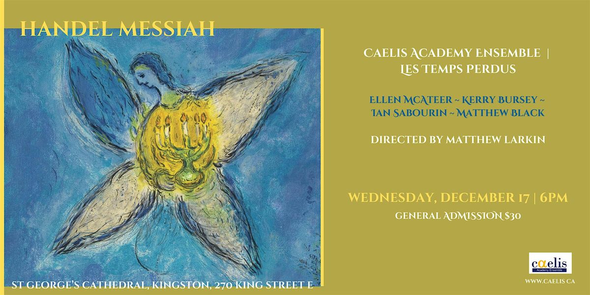 Handel's MESSIAH, 17 December | Event in Kingston | AllEvents