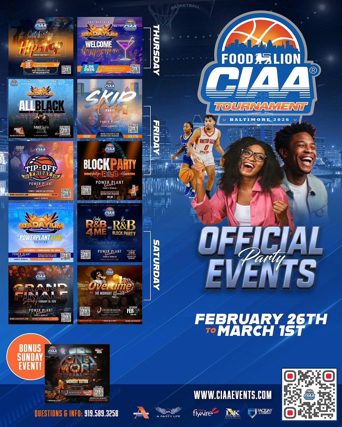 CIAA Events Packages, 26 February | Event in Baltimore | AllEvents