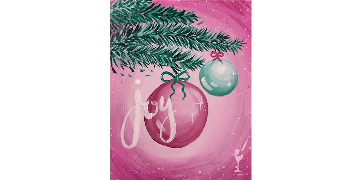 Pink Christmas - Paint and Sip in San Antonio | Classpop!™, 13 December | Event in San Antonio | AllEvents