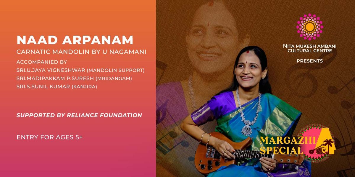 Naad Arpanam by Mandolin U Nagamani, 13 December | Event in Mumbai | AllEvents