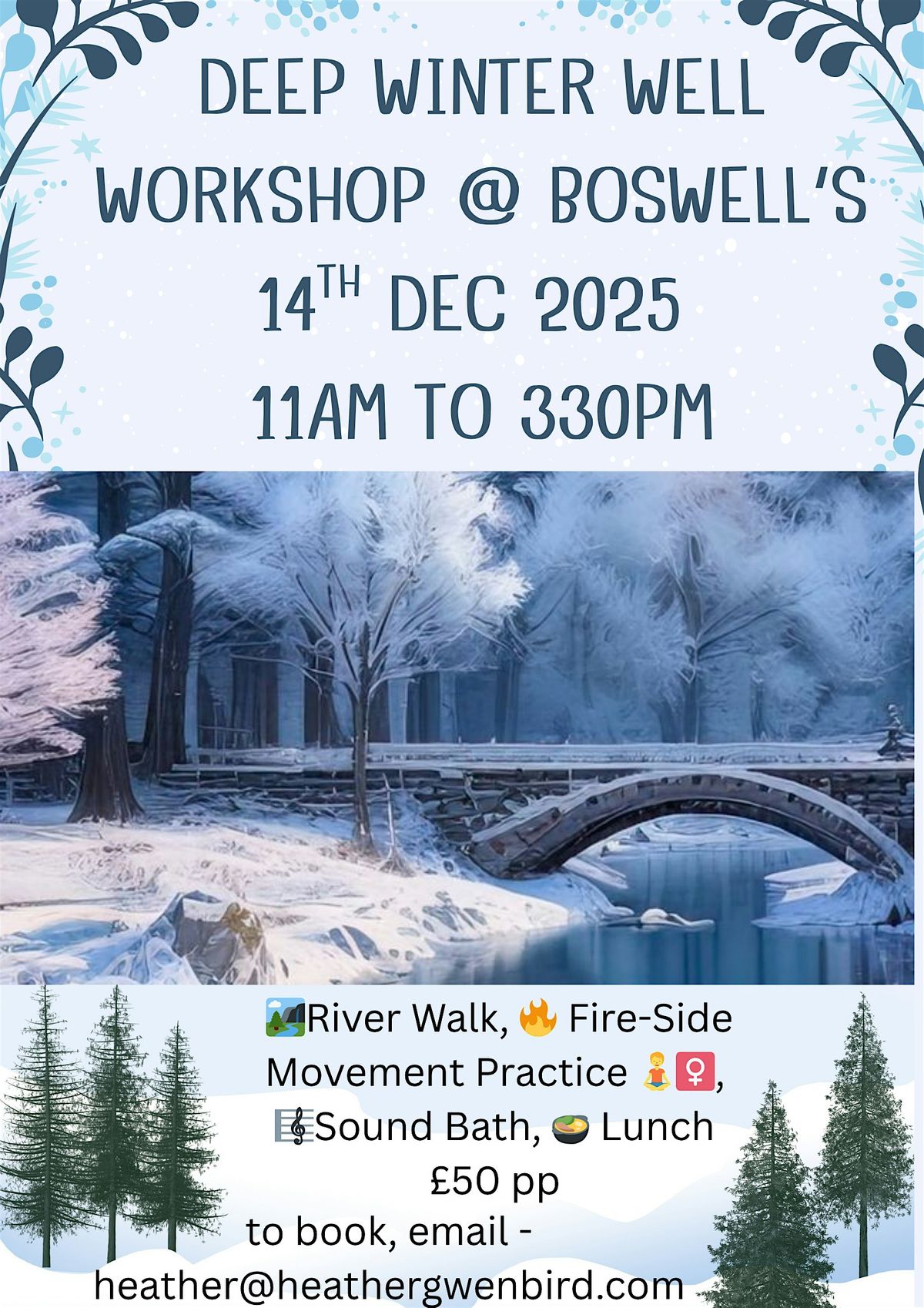 Winter Well Workshop, 14 December | Event in Cumnock | AllEvents