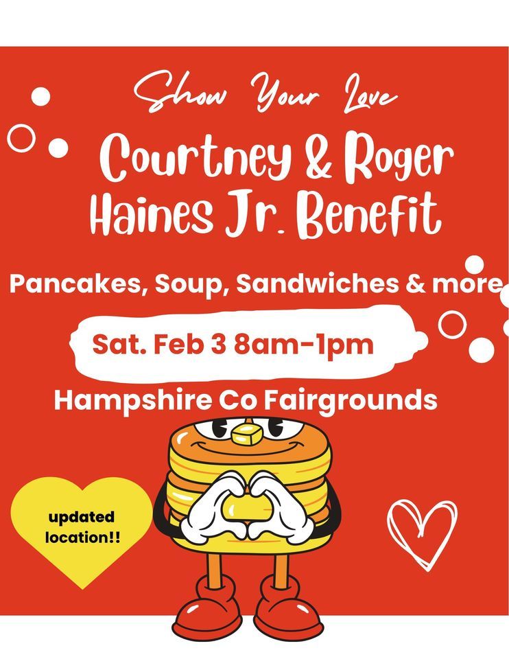 Pancake Benefit for Courtney and Roger Haines Jr., 17112 Northwestern