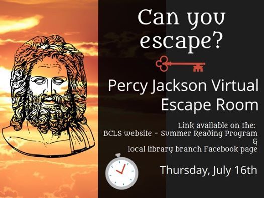 Percy Jackson Escape Room