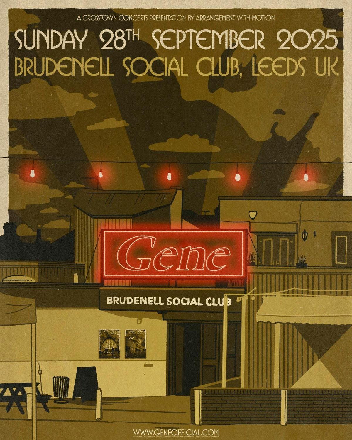 Gene Live in Leeds, 28 September | Event in Leeds | AllEvents