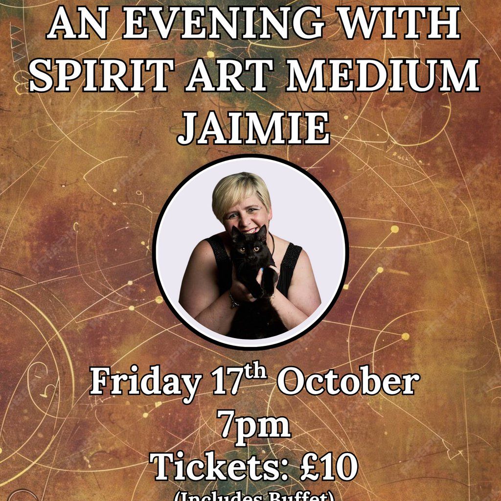 An Evening with Spirit Art Medium Jaimie, 17 October | Event in Durham | AllEvents