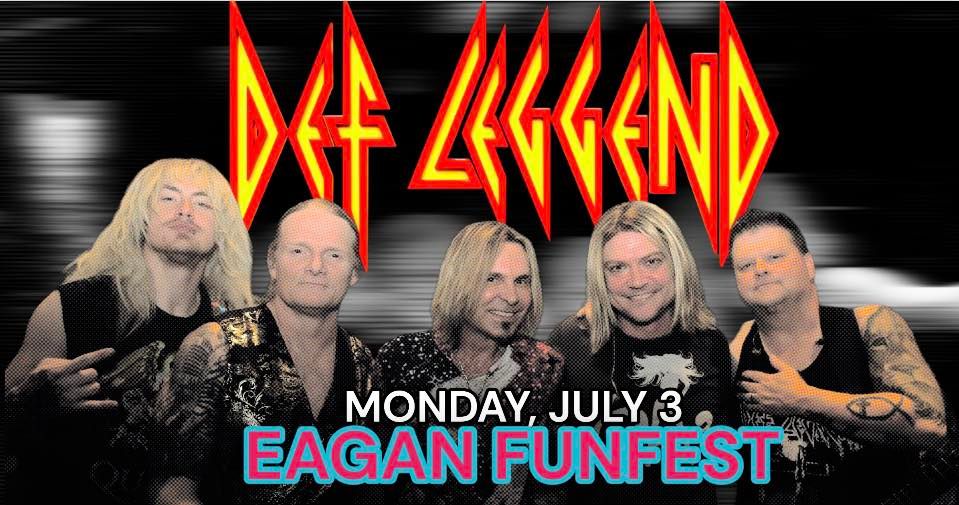 DEF LEGGEND HITS EAGAN, MINNESOTA ???, Eagan's July 4th Funfest, July 3