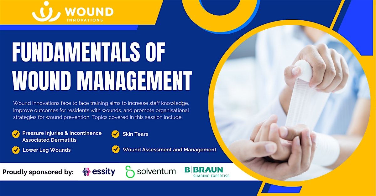 Fundamentals of Wound Management - Hobart, 26 March | Event in North Hobart | AllEvents
