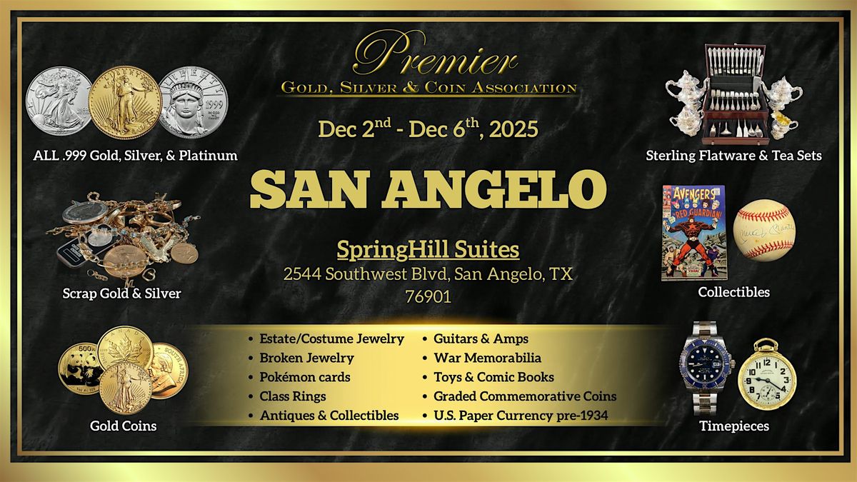 San Angelo, TX FREE 5- Day Event, SpringHill Suites, San Angelo, 2 ...