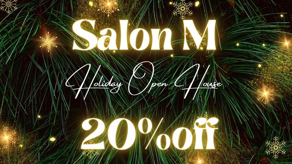 Salon M Holiday Open House ?, Salon M & Spa, Reedsburg, December 1 2023