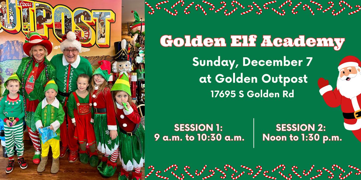 Golden Elf Academy 2025, 7 December | Event in Golden | AllEvents