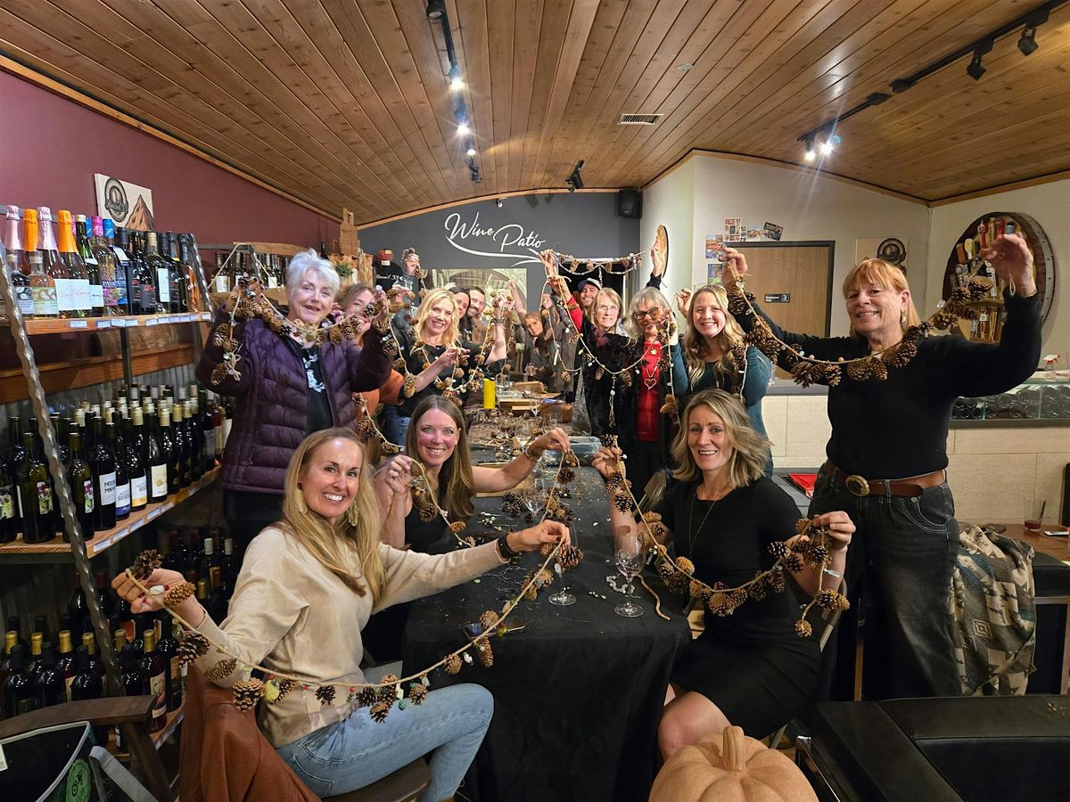 Pinecone Garland Workshop, 23 December | Event in Big Bear Lake | AllEvents