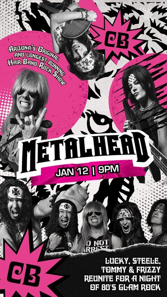 METALHEAD ON STAGE AT COPPER BLUES DESERT RIDGE, Copper Blues Desert Ridge, Paradise Valley