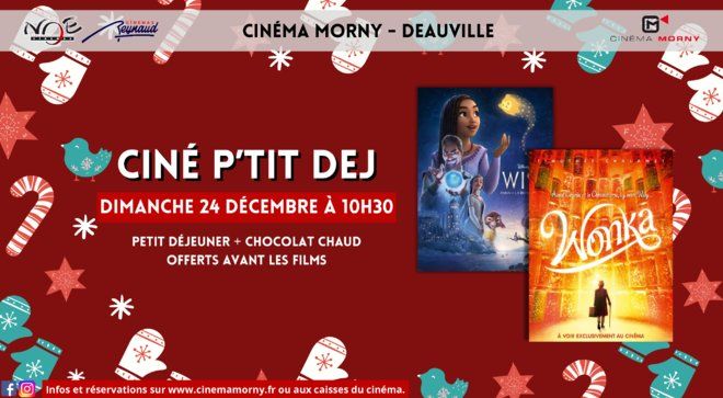 Ciné ptit déj de Noël, Cinéma MORNY - Deauville, December 24 2023 ...