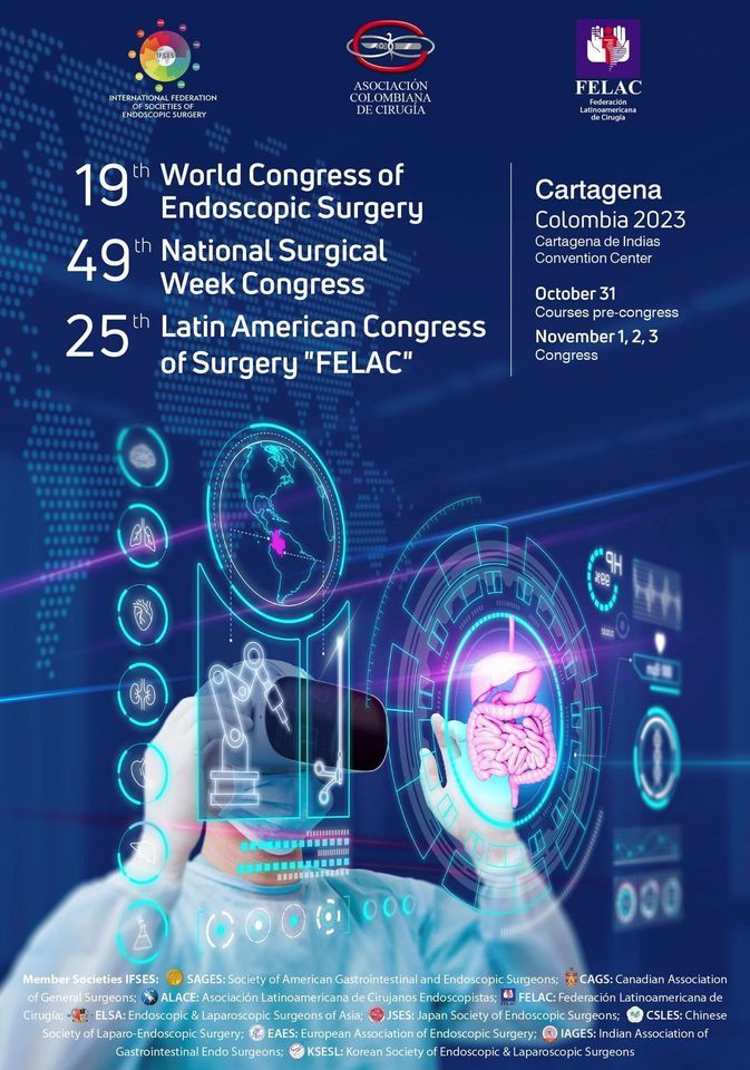 19th World Congress of Endoscopic Surgery, Cartagena Colombia