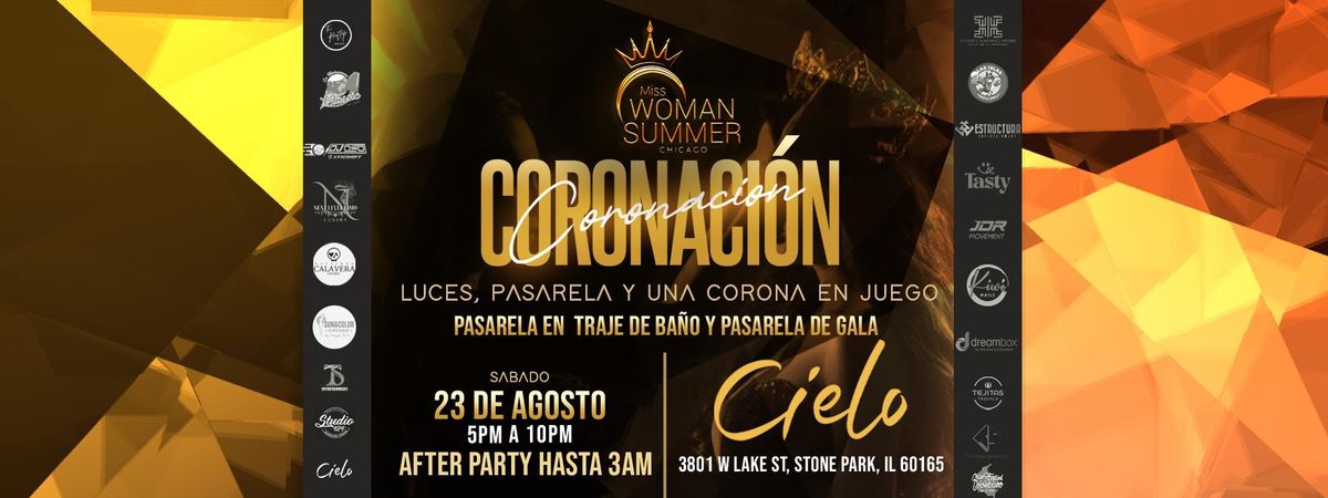 CORONACIÓN MISS WOMAN SUMMER 2025, 23 August | Event in Stone Park | AllEvents