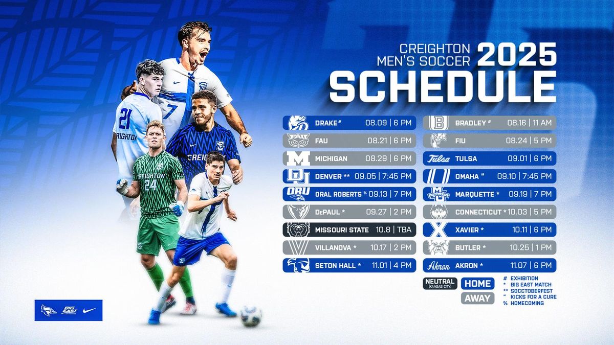 Creighton Bluejays at Michigan Wolverines Mens Soccer, 29 August | Event in Ann Arbor | AllEvents