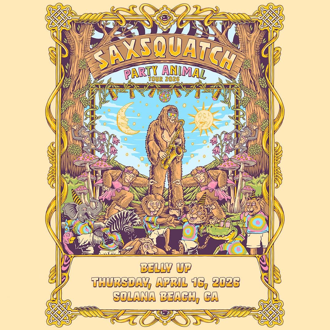 Saxsquatch: Party Animal 2026 Tour at Racket, 10 March | Event in New York | AllEvents