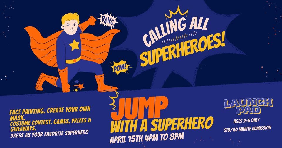 Jump With A Superhero!, 22 Rousch Dr, WV, United States