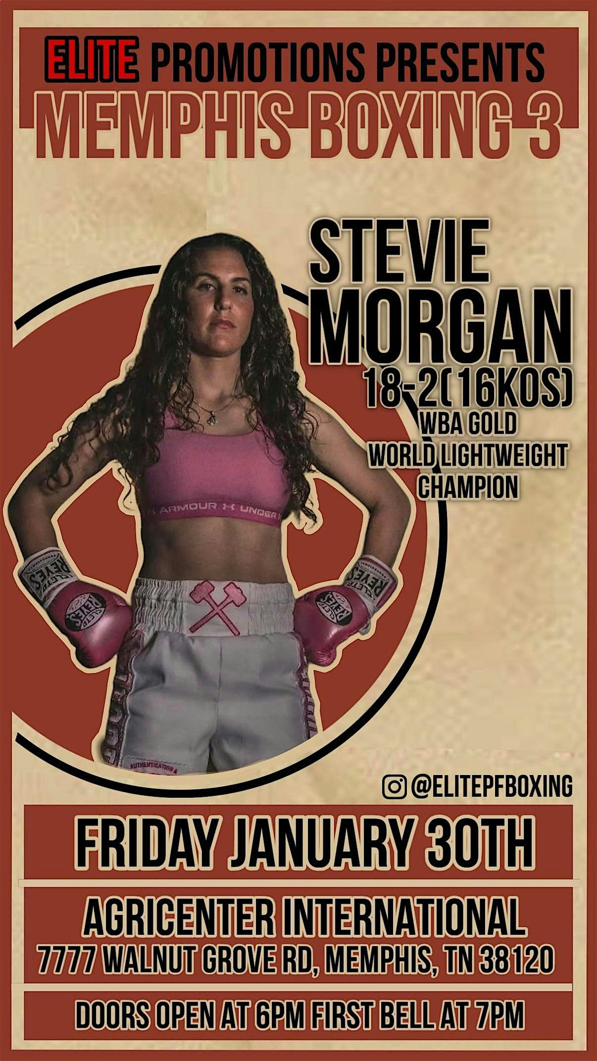 Memphis Boxing 3, 30 January | Event in Memphis | AllEvents