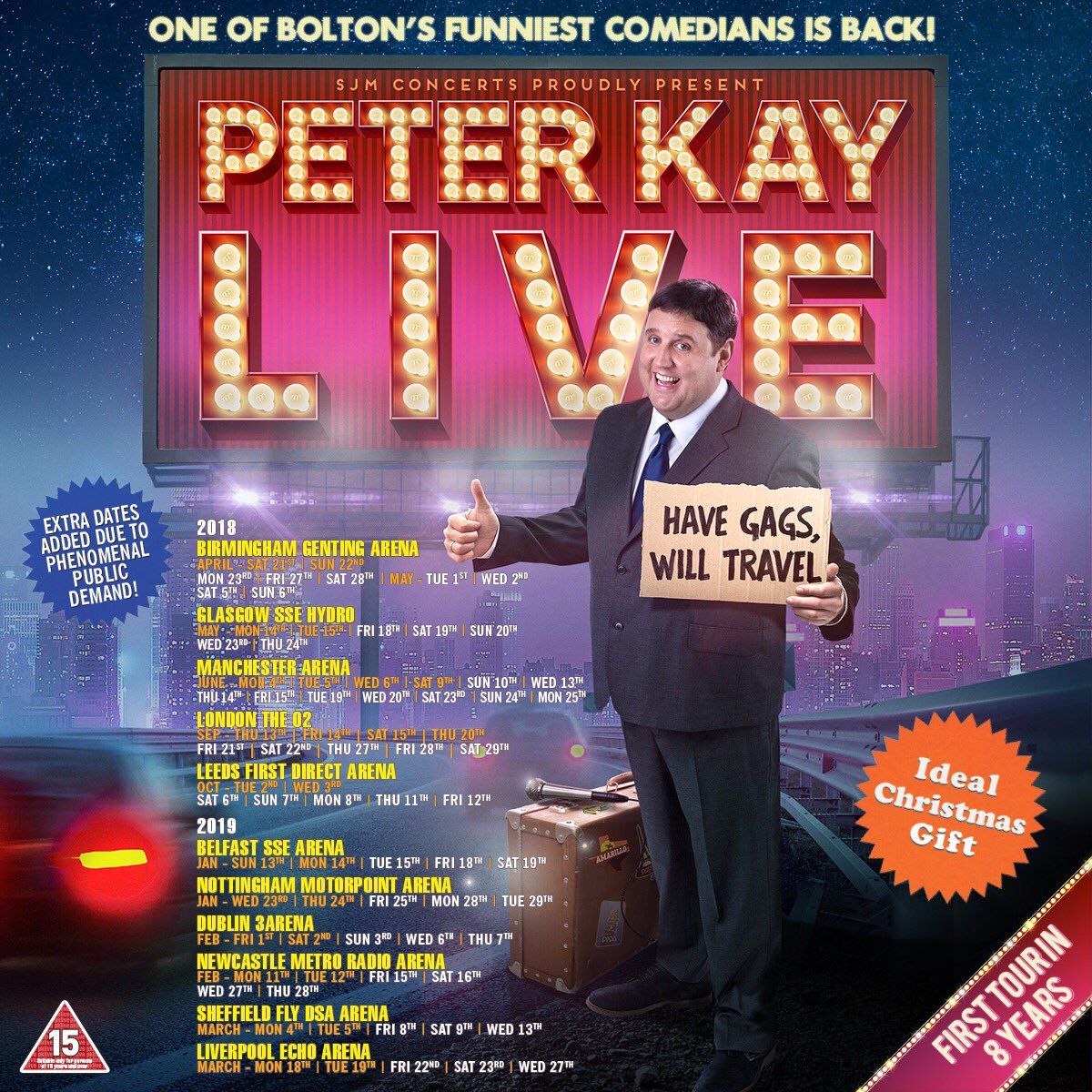 Peter Kay Belfast Tickets, 7 August | Event in Belfast | AllEvents