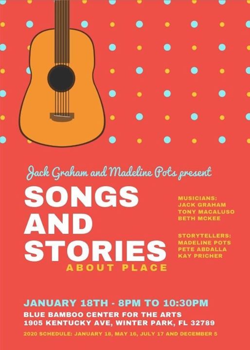 Jack Graham Madeline Pots Present Songs Stories At Tickets