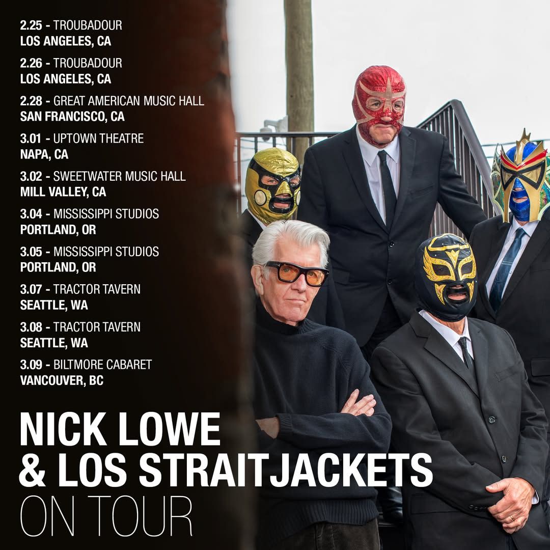 Nick Lowe & Los Straitjackets at Upper Merion Township Building Park, 2 August | Event in King of Prussia