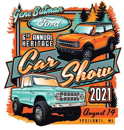 6th Annual Heritage Car Show Gene Butman Ford Ypsilanti August 14 2021 Allevents In Heritage Festival 2022 Ypsilanti