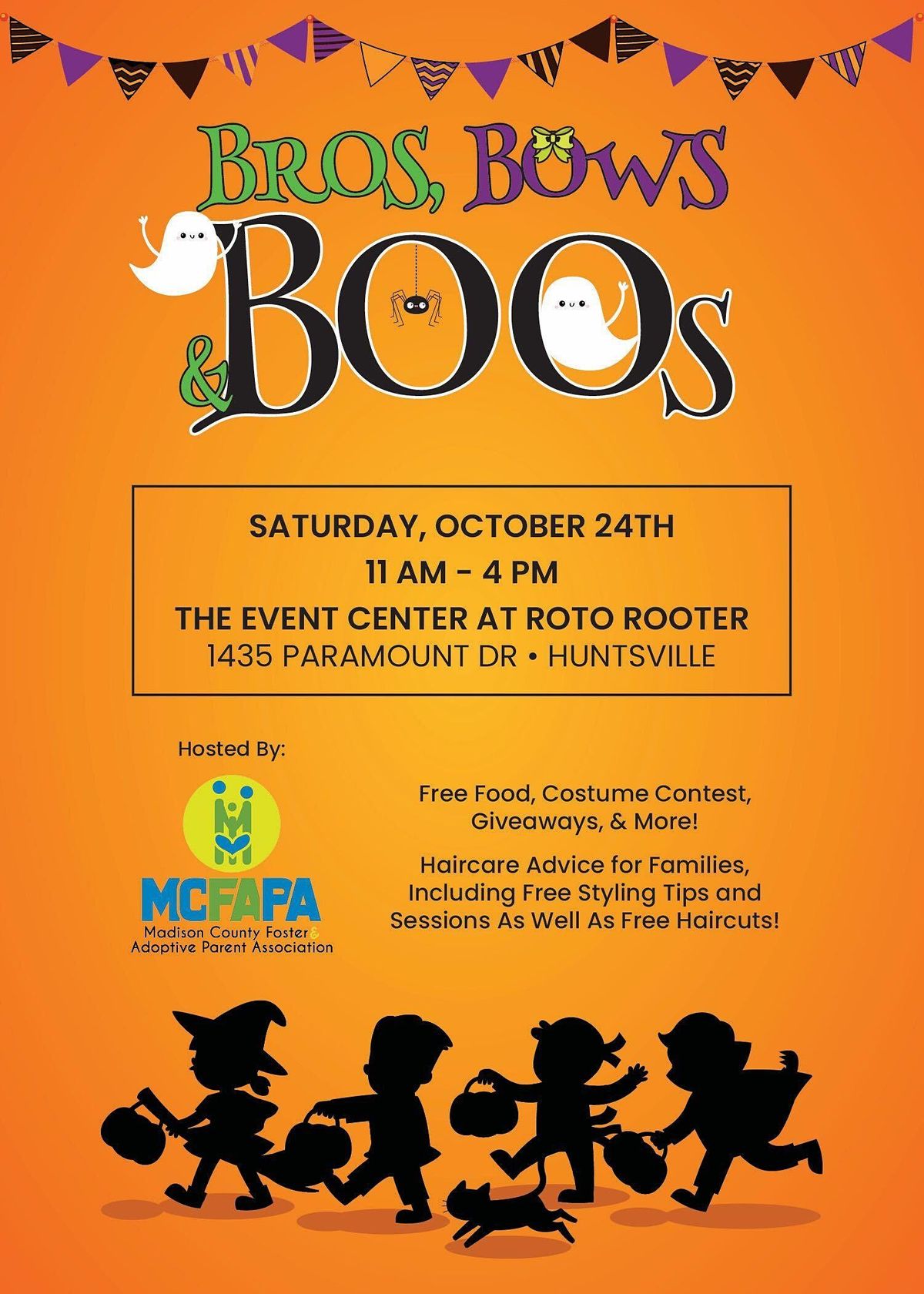 Bros, Bows, & Boos Family Fall Festival, The Event Center at Roto