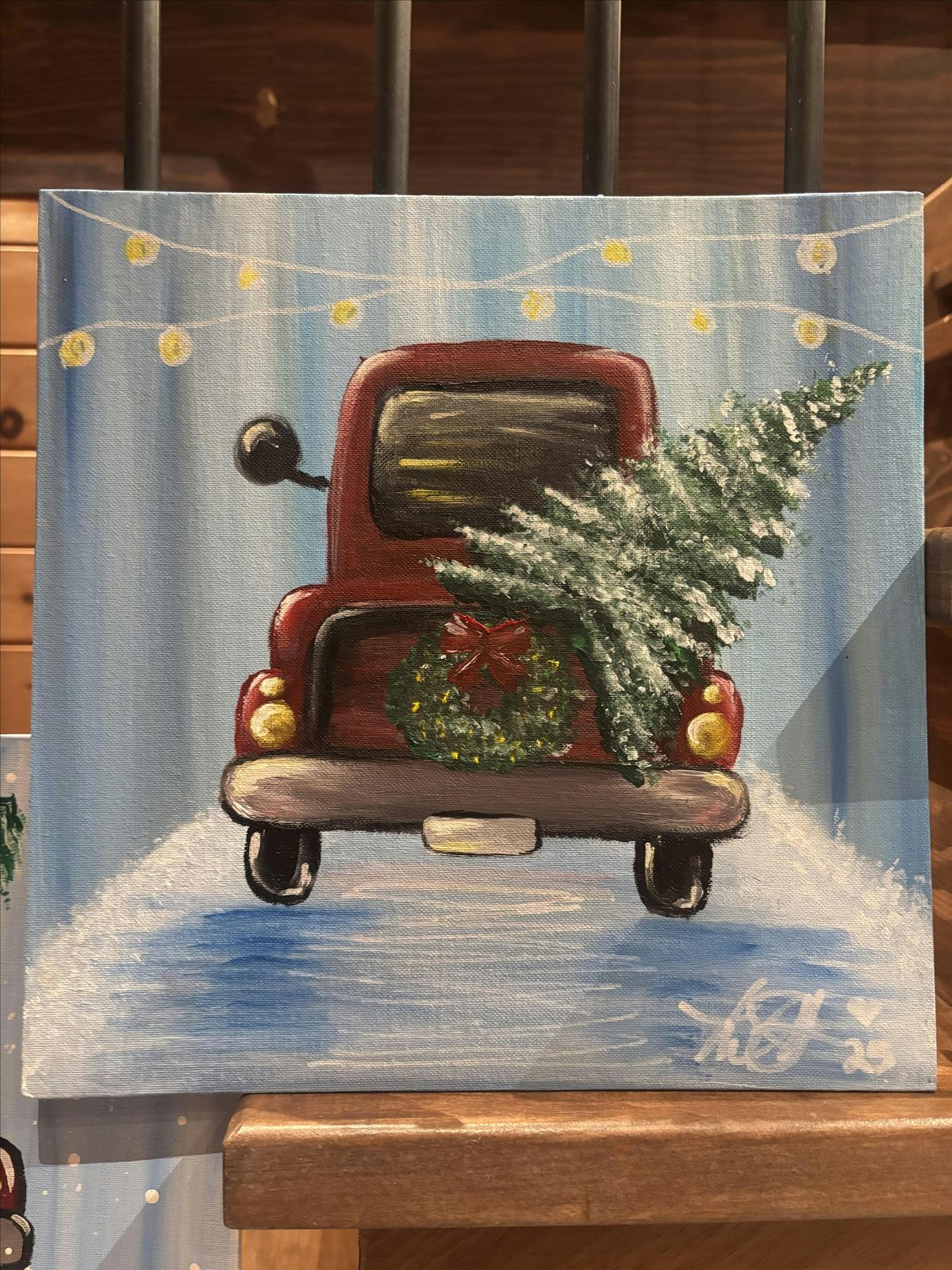 Bringing Home Christmas: Red Truck Winter Paint Class, 4 December | Event in Fort Erie | AllEvents