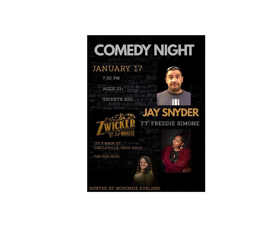 Comedy Night at Zwicker House