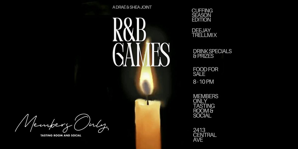 R&B Games!, 4 December | Event in Charlotte | AllEvents