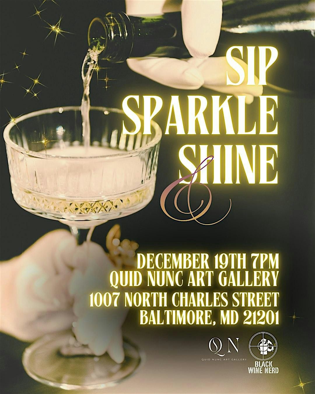 Sip, Sparkle, and Shine: A Bubbly Wine Tasting, 19 December | Event in Baltimore | AllEvents