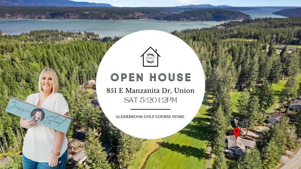 Open House on Alderbrook Golf Course!, 851 E Manzanita Dr, Union, WA 985928904, United States