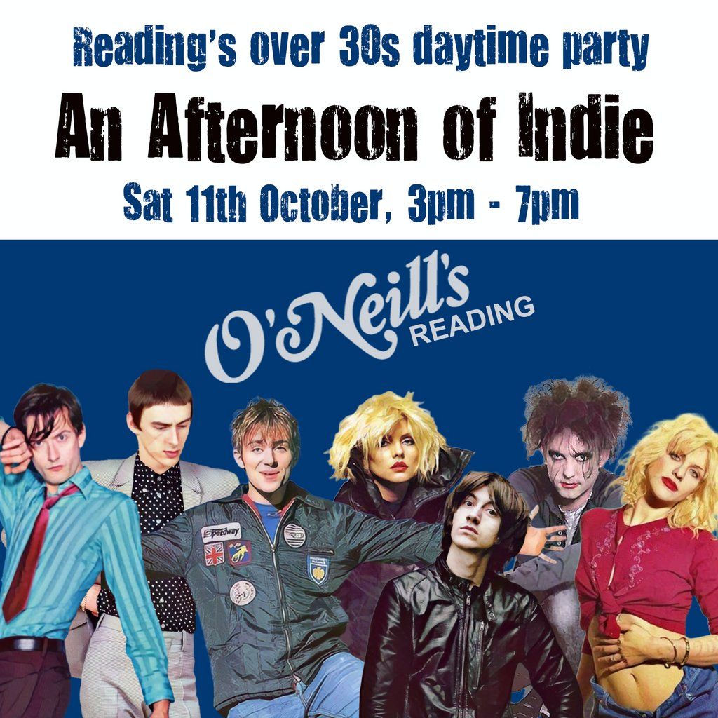 An Afternoon of Indie: READING (over 30s only), 3pm-7pm, 11 October | Event in Reading | AllEvents