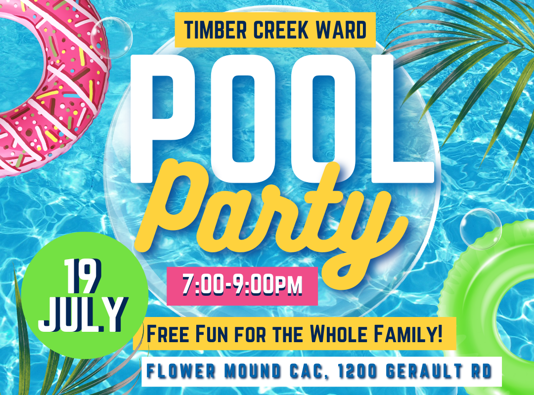 Timber Creek Ward Pool Party, 19 July | Event in Flower Mound | AllEvents